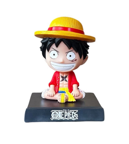 One Piece Monkey D. Luffy Sitting Car Dashboard Figure