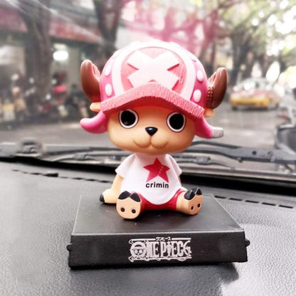 One Piece Tony Tony Chopper Sitting Car Dashboard Figure