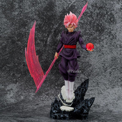 Dragon Ball Super Goku Black Super Saiyan Rosé Scythe Figure