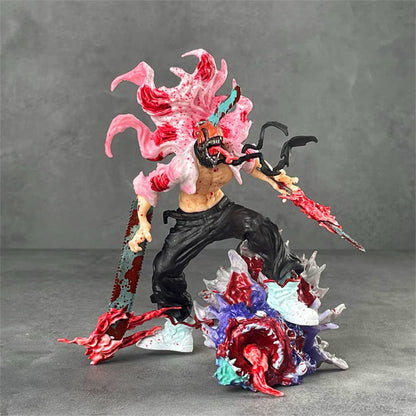 Chainsaw Man Denji Bloody Devil Battle Figure