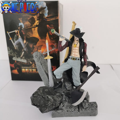 One Piece Dracule Mihawk Rocks Base Figure