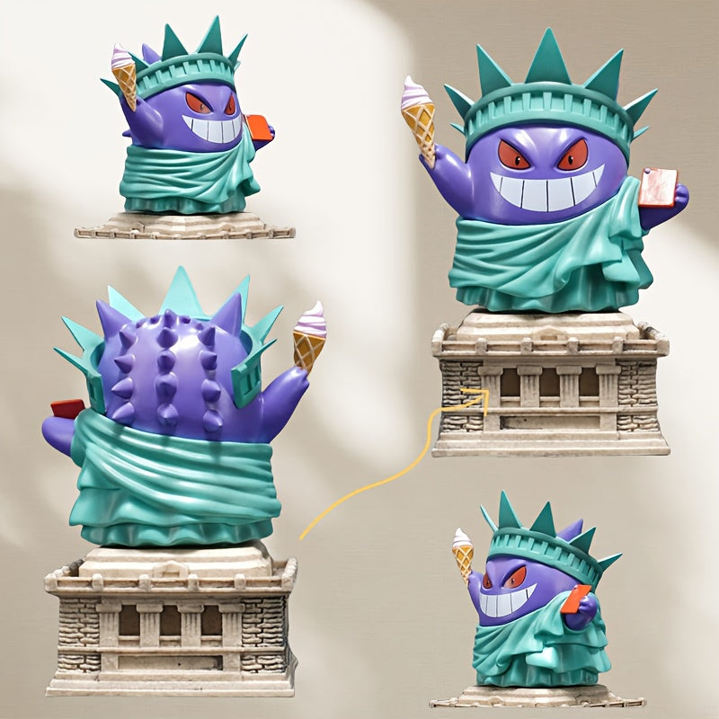 Pokémon Gengar Statue of Liberty Cosplay Figure