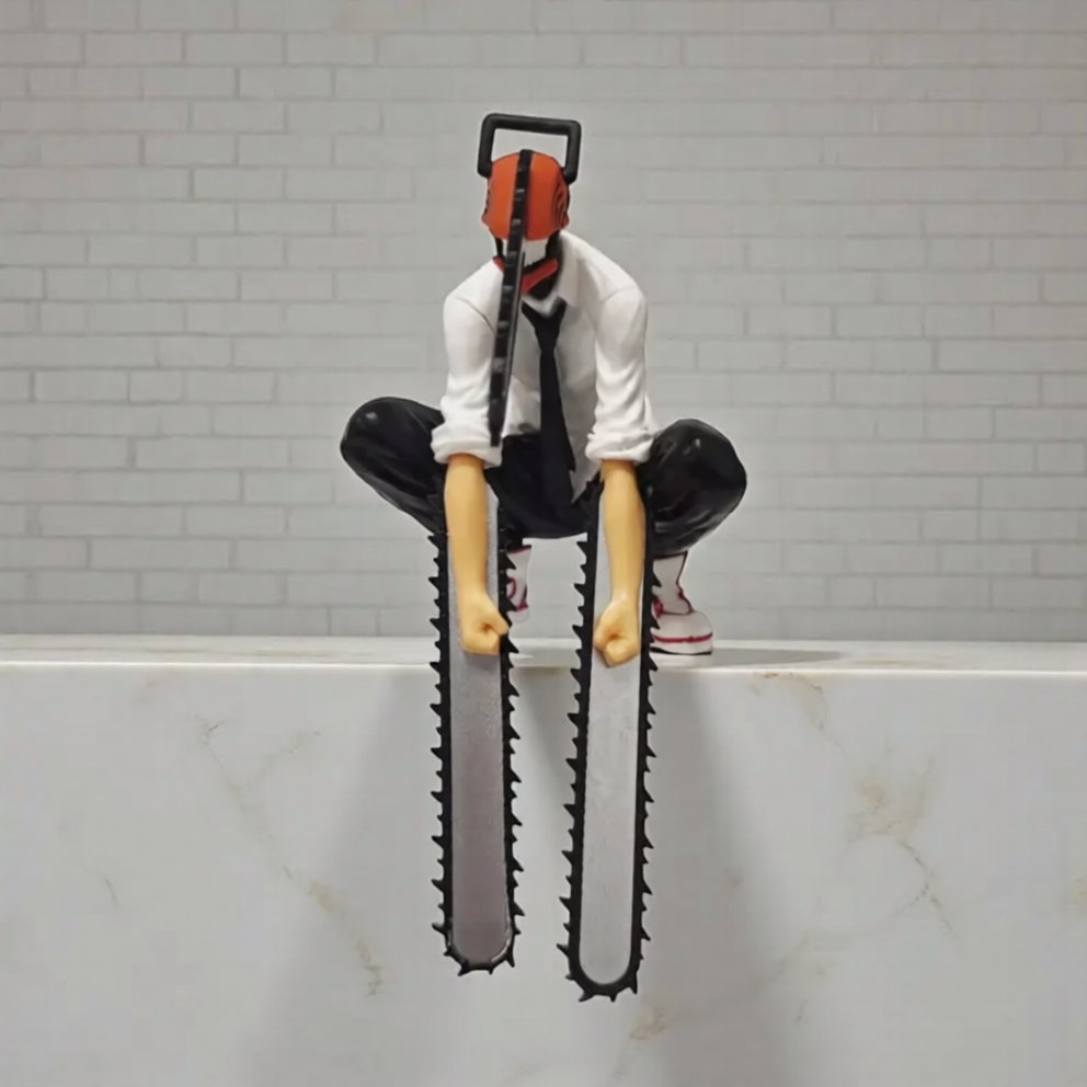 Chainsaw Man Denji Sitting Action Figure