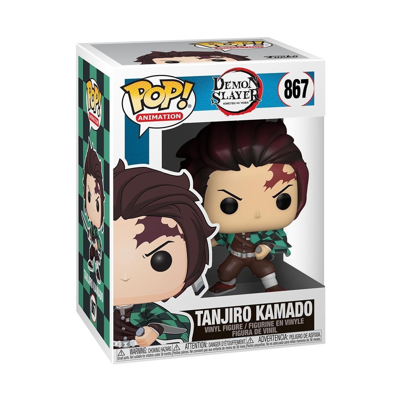 Demon Slayer Tanjiro Kamado Funko Pop Vinyl Figure