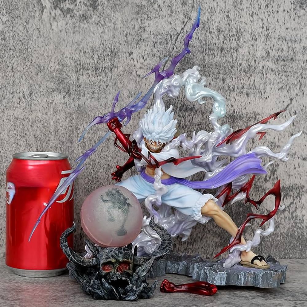 One Piece Monkey D. Luffy Gear 5 Lightning Collectible Figure