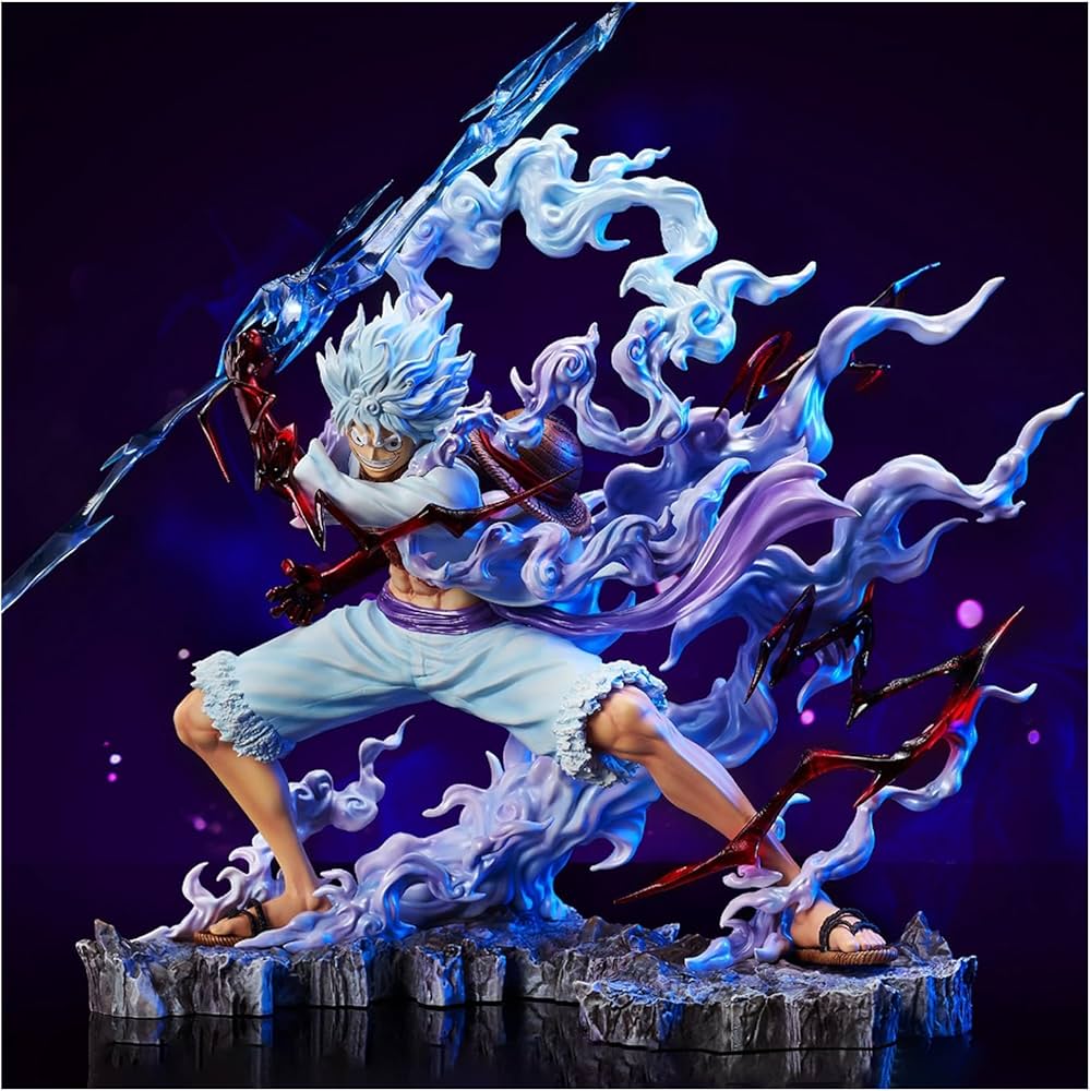 One Piece Monkey D. Luffy Gear 5 Lightning Collectible Figure