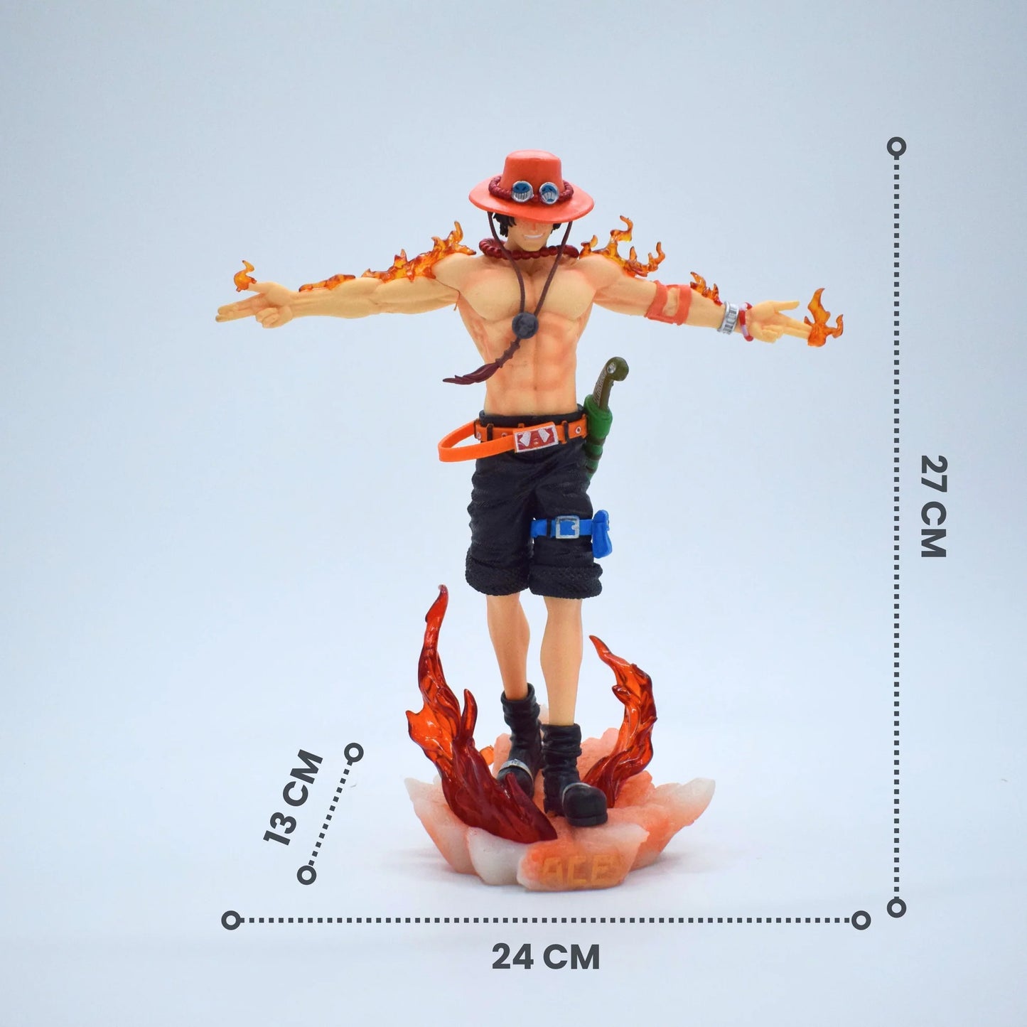 One Piece Portgas D. Ace Fire Fist Battle Figure