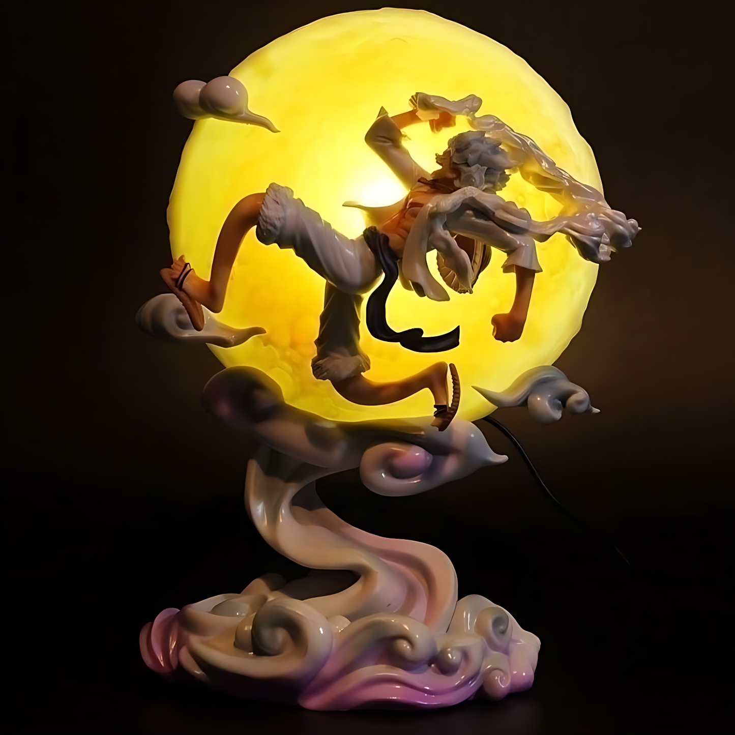 One Piece Monkey D. Luffy (Gear 5 Sun God Nika) Figure Lamp