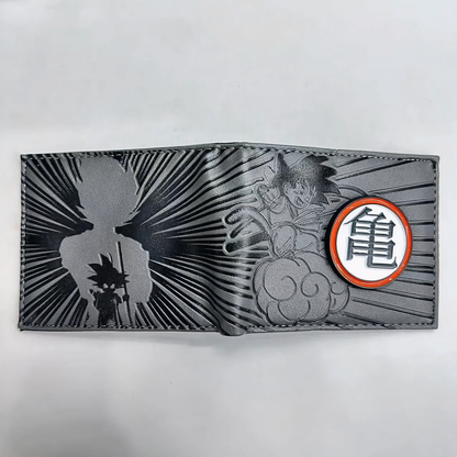 Dragon Ball Z Goku & Kame Symbol Anime Bifold Wallet