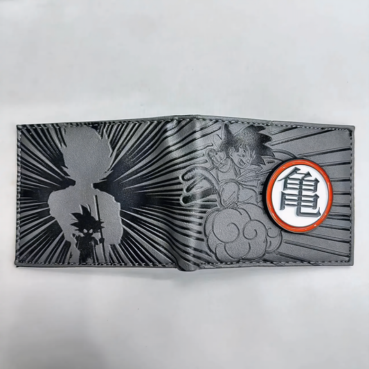 Dragon Ball Z Goku & Kame Symbol Anime Bifold Wallet