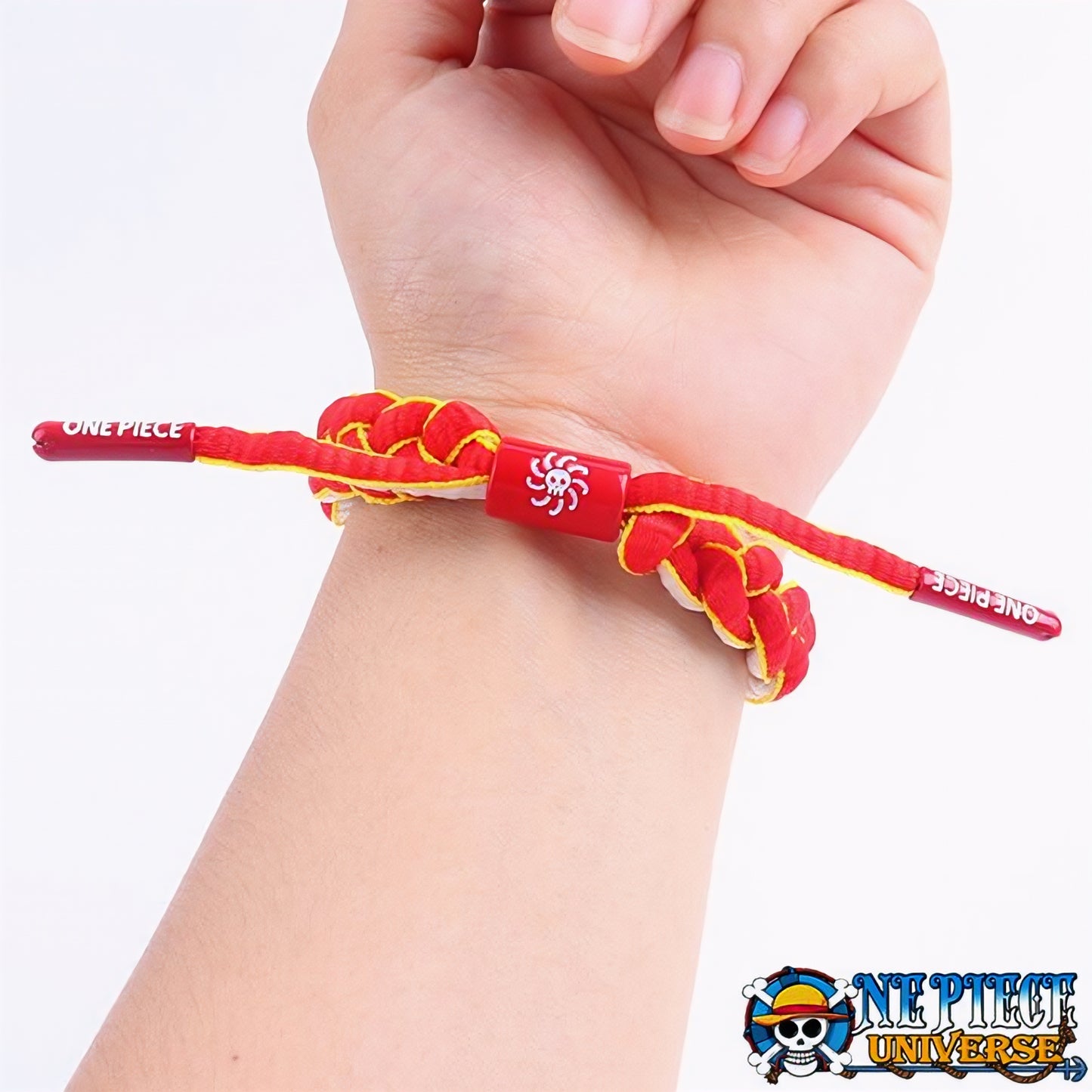 One Piece Heart Pirates & Red-Haired Shanks Braided Bracelet