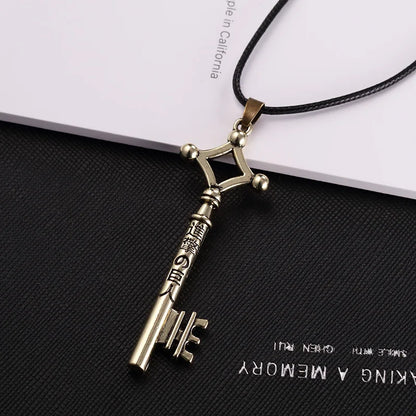 Attack on Titan Basement Key Necklace in bronze finish, anime merchandise in Pakistan