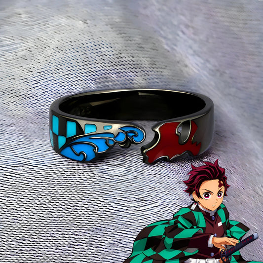 Demon Slayer Tanjiro Kamado "Adjustable" Ring