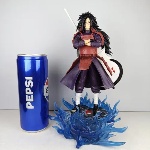 Naruto Madara Uchiha Gunbai Chakra Base Figure
