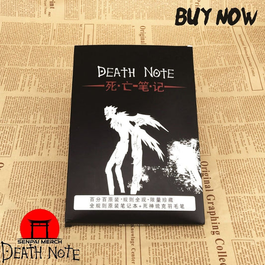 Death Note Notebook & Feather Pen Set