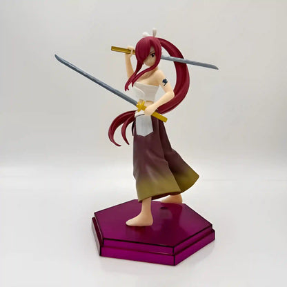 Fairy Tail Erza Scarlet Clear Heart Clothing Figure