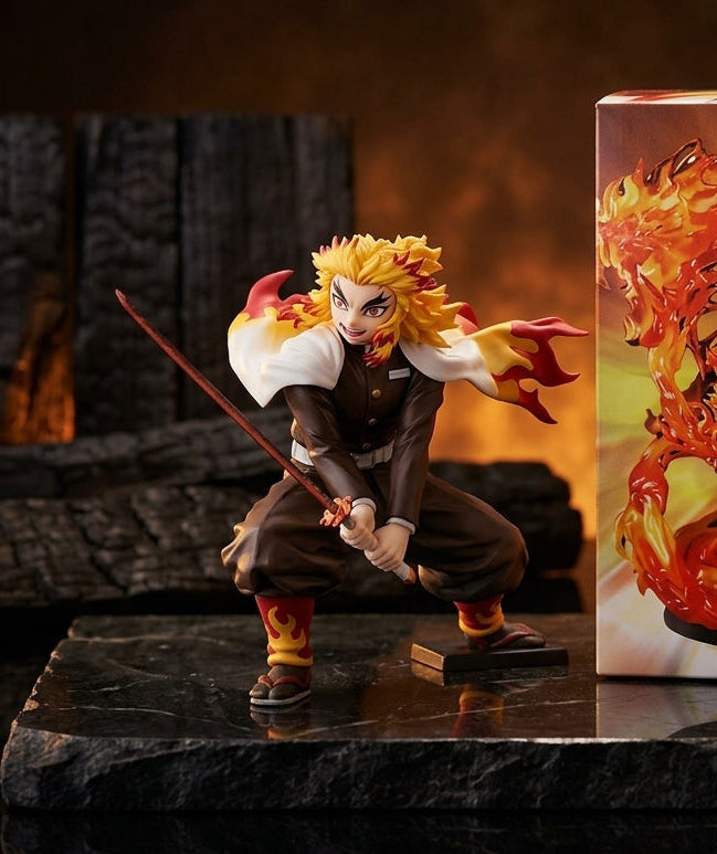Demon Slayer Kyojuro Rengoku Flame Breathing Action Figure
