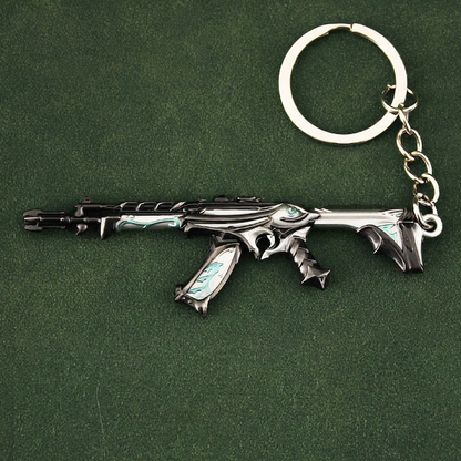 Valorant Reaver Vandal Miniature Weapon Keychain