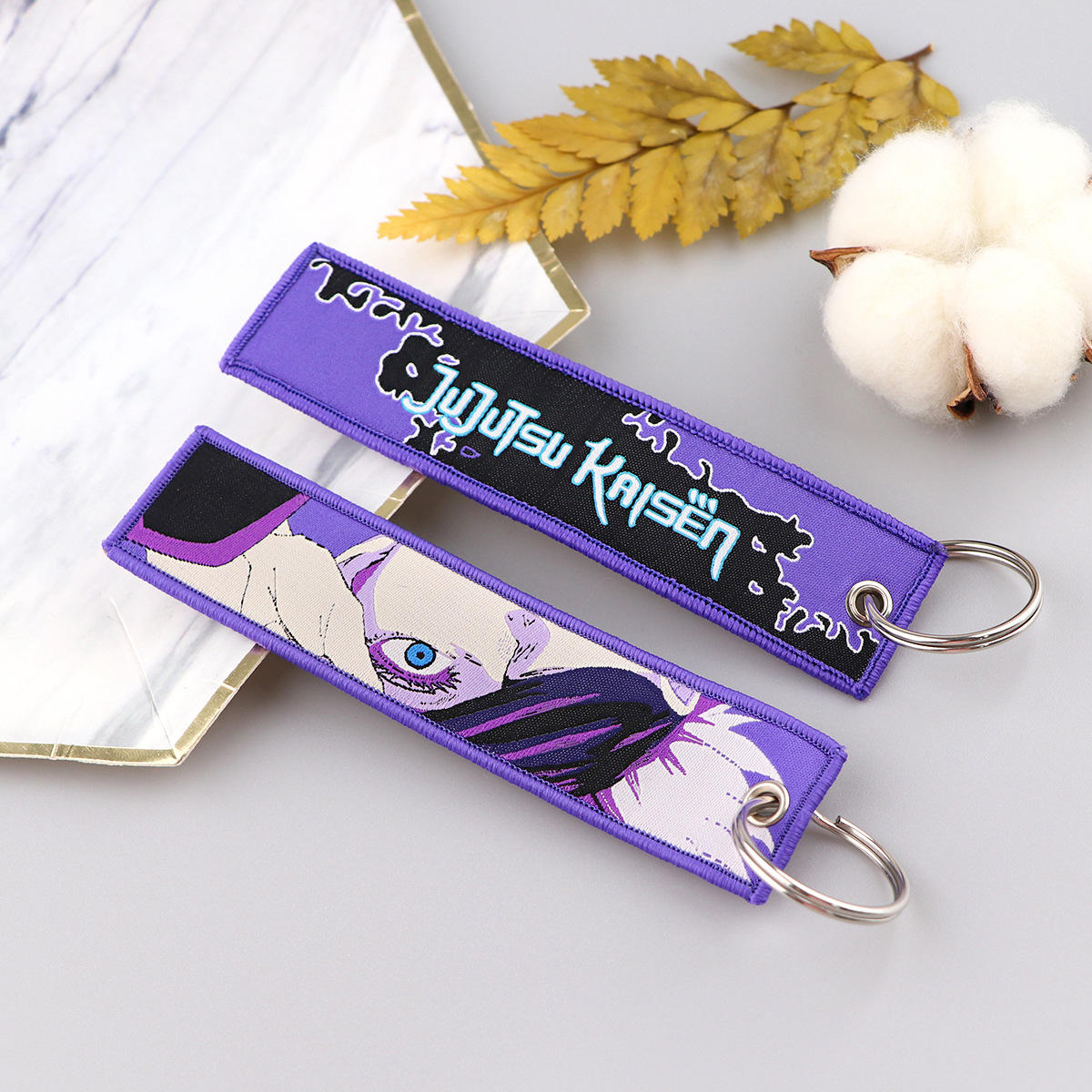 Jujutsu Kaisen Satoru Gojo Embroidered Keychain