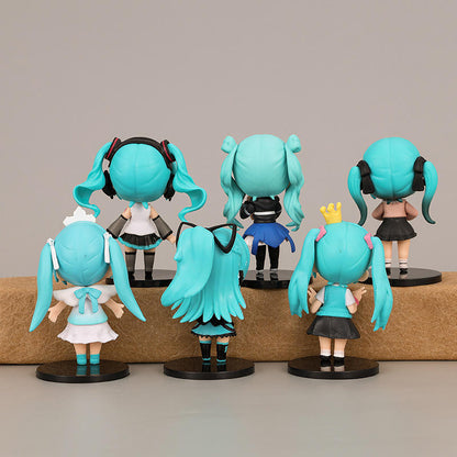 Vocaloid Hatsune Miku 2nd Gen Mini Figures Set