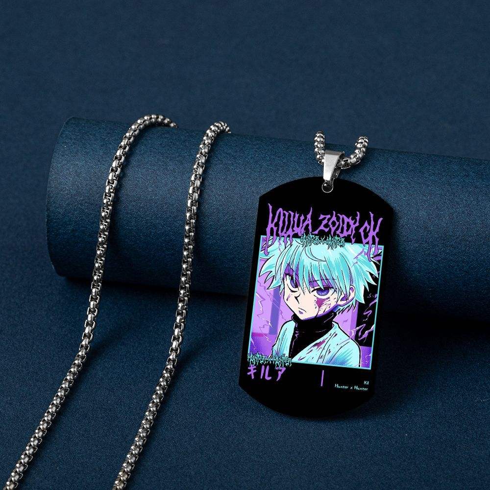 Hunter x Hunter Killua Zoldyck Dog Tag Necklace