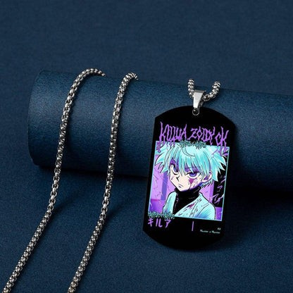 Hunter x Hunter Killua Zoldyck Dog Tag Necklace