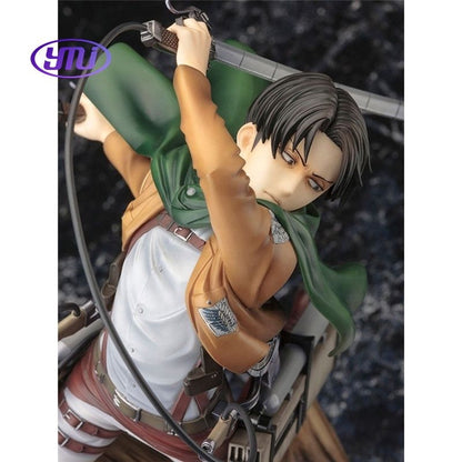 Attack on Titan Levi Ackerman Forest Combat Figure