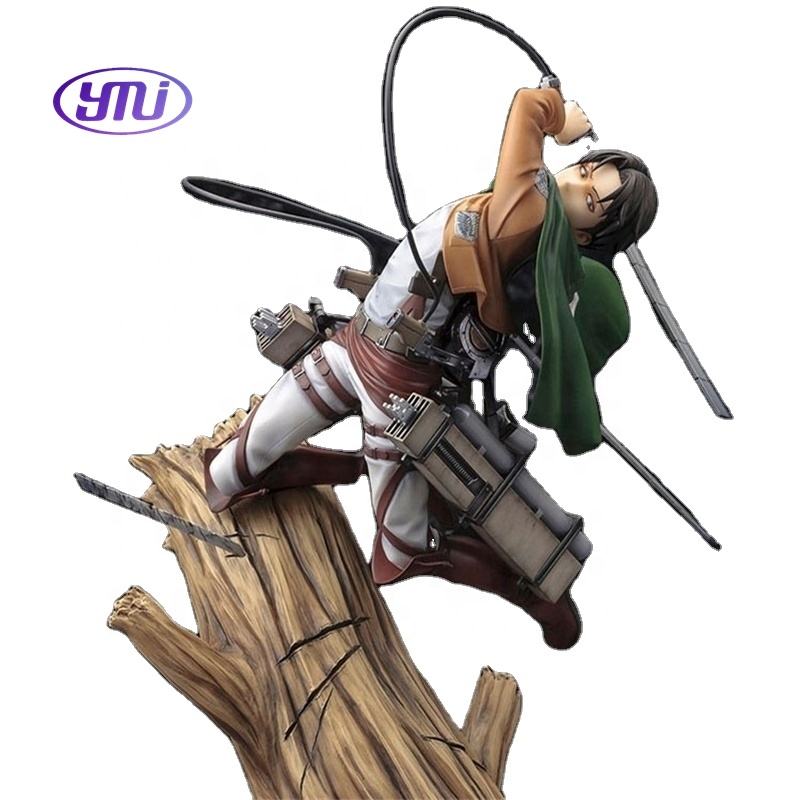 Attack on Titan Levi Ackerman Forest Combat Figure