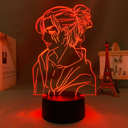 Attack on Titan Eren Yeager LED Neon Sign Lamp