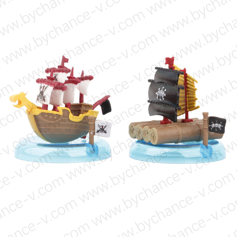 One Piece Pirate Ships Mini Figure Blind Box Set