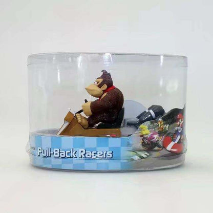 Super Mario Kart 4Pcs Pull-Back Racer Set