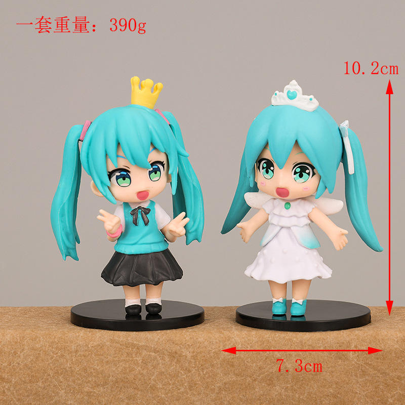 Vocaloid Hatsune Miku 2nd Gen Mini Figures Set