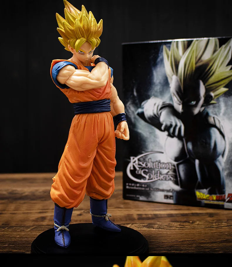 Dragon Ball Z Super Saiyan Goku Resolution of Soldiers Figure