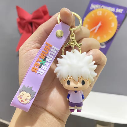 Hunter x Hunter Killua Zoldyck Chibi 3D Figure Keychain