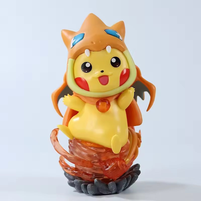 Pokémon Pikachu Charizard Cosplay Figure