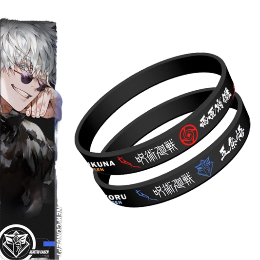 Jujutsu Kaisen Gojo & Sukuna Wristband Set