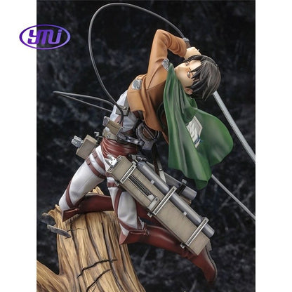 Attack on Titan Levi Ackerman Forest Combat Figure
