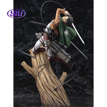Attack on Titan Levi Ackerman Forest Combat Figure