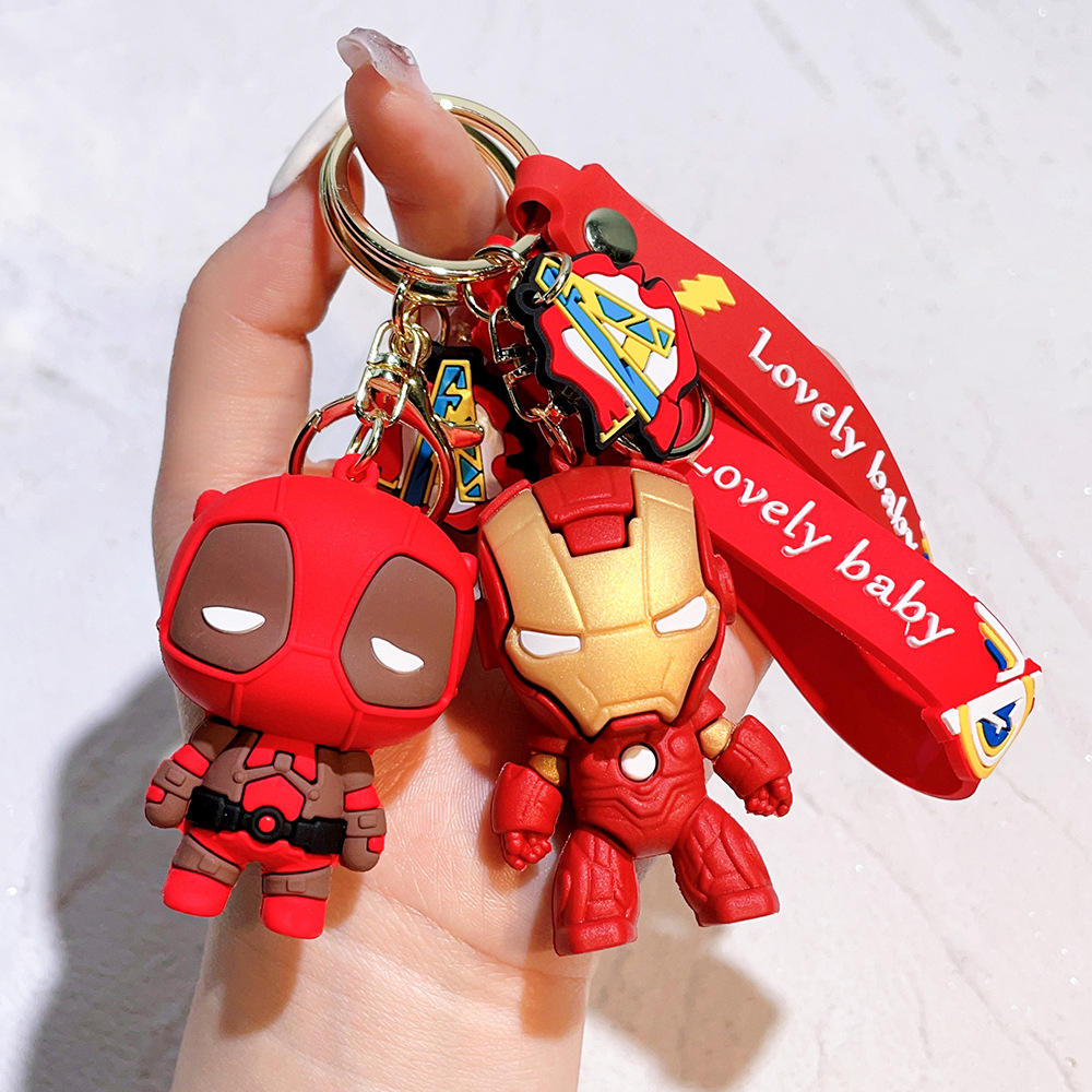 Marvel Iron Man Chibi 3D Figure Keychain