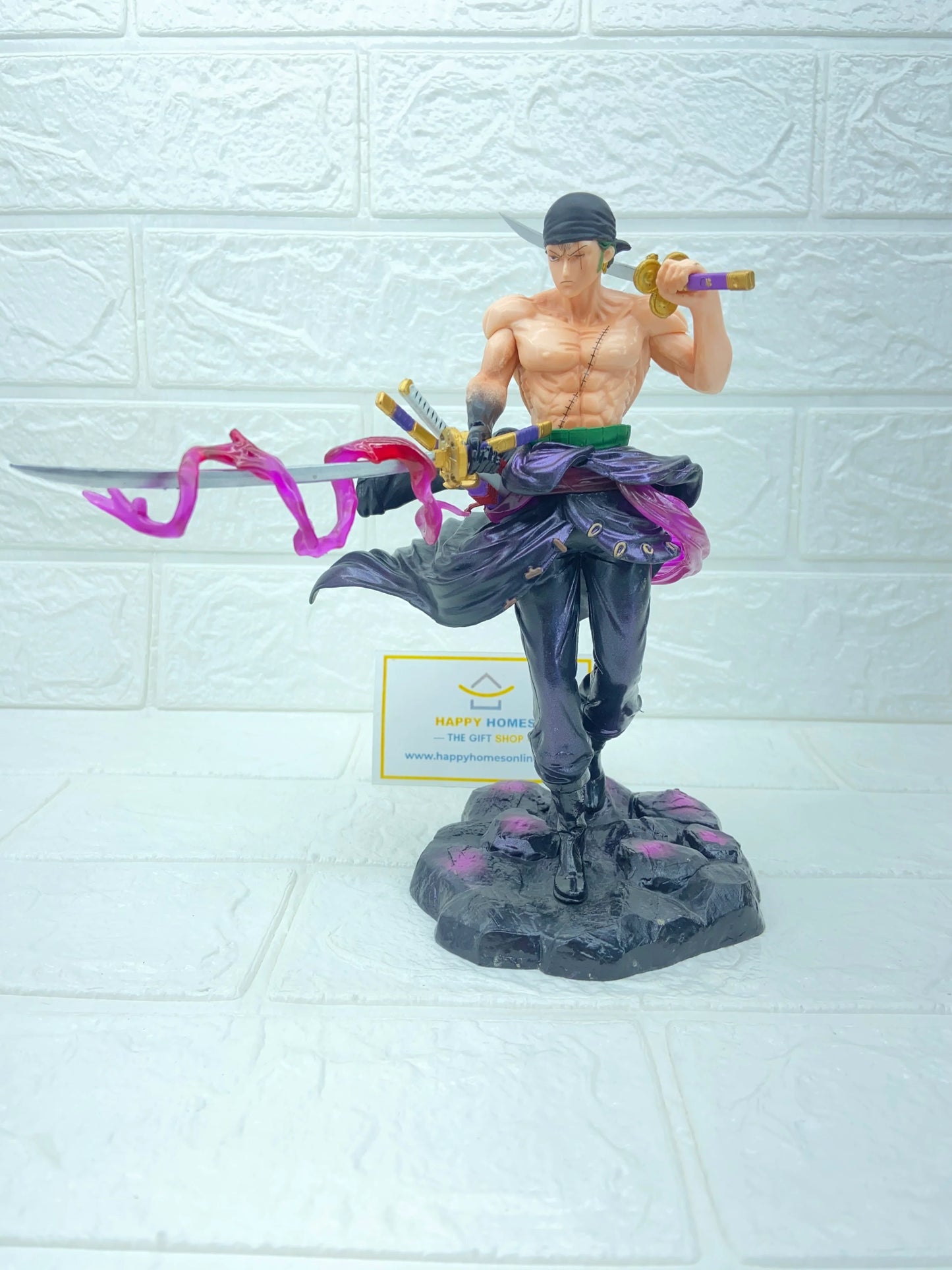One Piece Roronoa Zoro Haki Sword Figure