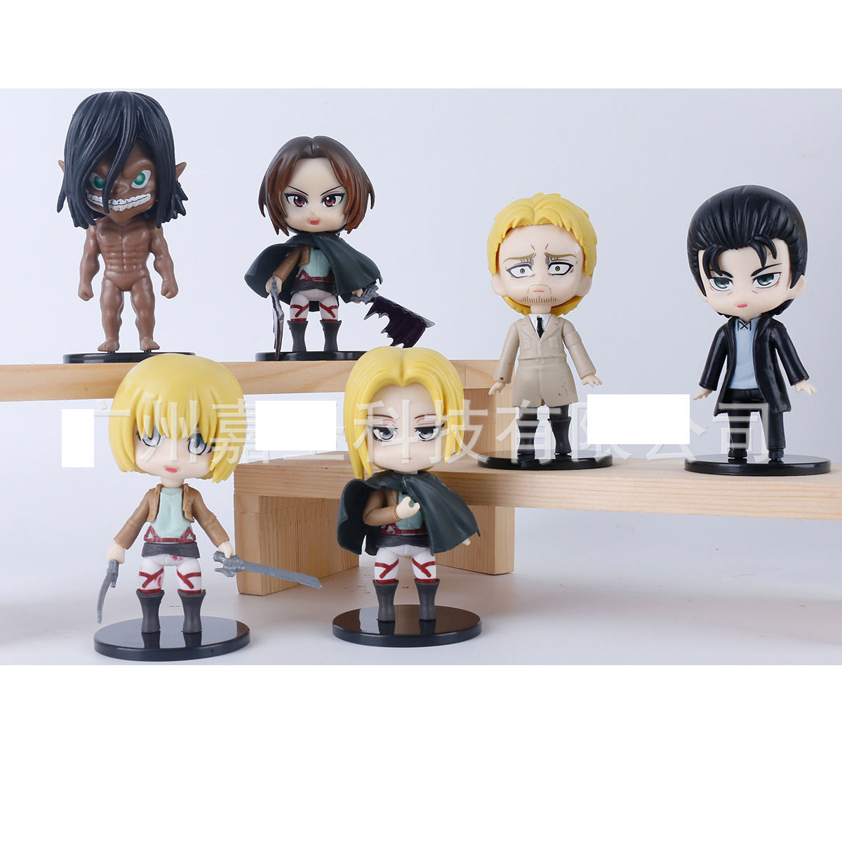 Attack on Titan Chibi Mini Figures Set