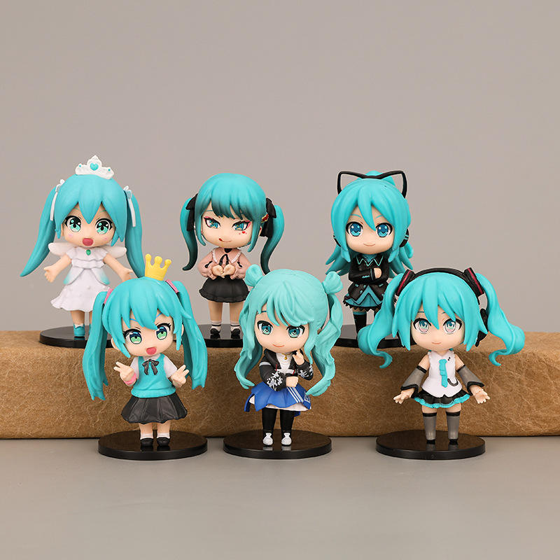 Vocaloid Hatsune Miku 2nd Gen Mini Figures Set