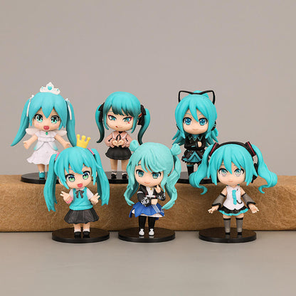 Vocaloid Hatsune Miku 2nd Gen Mini Figures Set