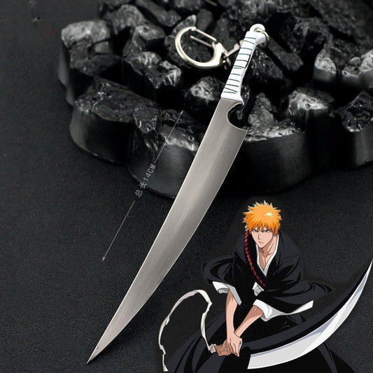 Bleach Ichigo Kurosaki Zangetsu Shikai Keychain