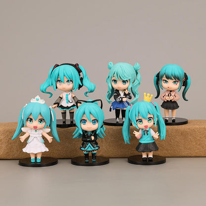 Vocaloid Hatsune Miku 2nd Gen Mini Figures Set