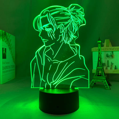 Attack on Titan Eren Yeager LED Neon Sign Lamp
