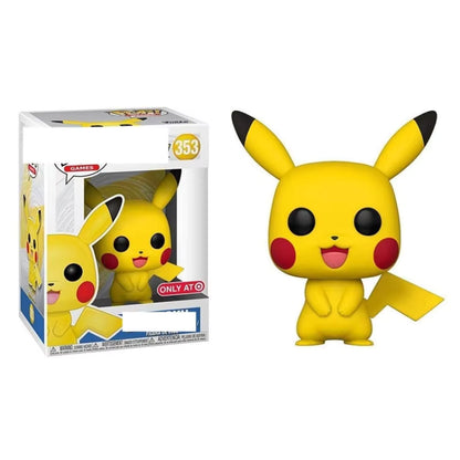 Pokémon Pikachu Flocked Funko Pop! Figure