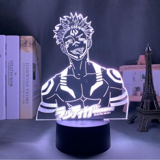 Jujutsu Kaisen Ryomen Sukuna LED Neon Sign Lamp