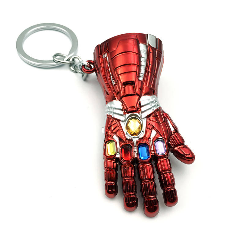 Marvel Iron Man Nano Gauntlet Miniature Weapon Keychain