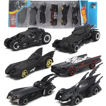 Hot Wheels Batman Batmobile Mini Model Cars 6-Pack Set